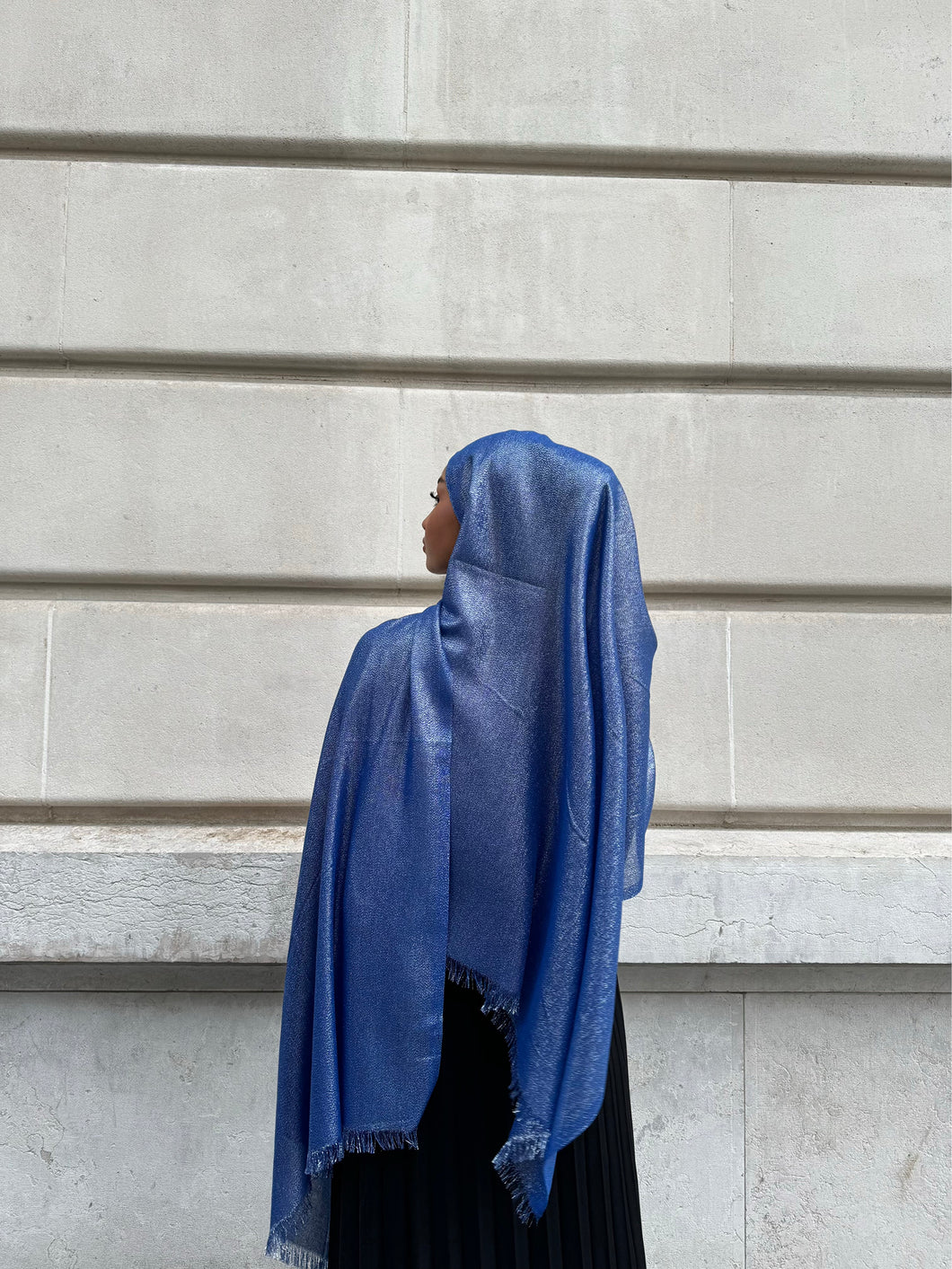 SHINE BLUE hijab